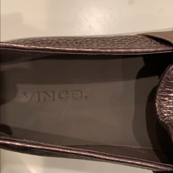 VINCE BLAIR METALLIC COPPER/BRONZE SNEAKERS—MINT! 5.5 - Picture 3 of 8